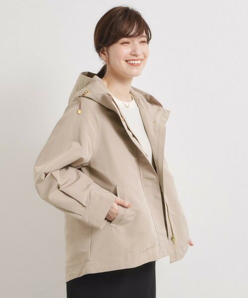 ITS'DEMO / イッツデモ レザーブルゾン・ジャケット | 【撥水／花粉防止／手洗い可】キルトライナー付きマウンテンパーカー | 詳細12