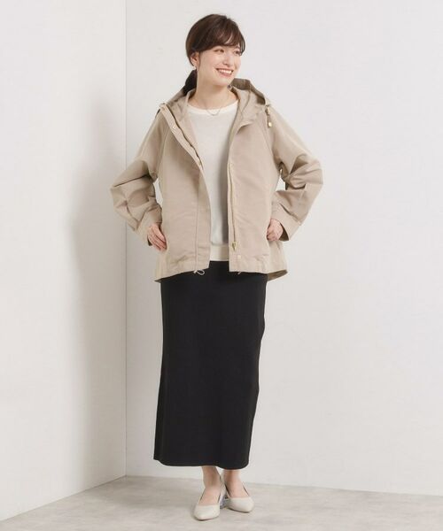 ITS'DEMO / イッツデモ レザーブルゾン・ジャケット | 【撥水／花粉防止／手洗い可】キルトライナー付きマウンテンパーカー | 詳細13