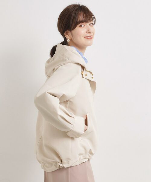 ITS'DEMO / イッツデモ レザーブルゾン・ジャケット | 【撥水／花粉防止／手洗い可】キルトライナー付きマウンテンパーカー | 詳細18