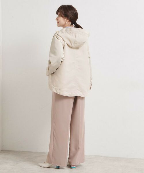 ITS'DEMO / イッツデモ レザーブルゾン・ジャケット | 【撥水／花粉防止／手洗い可】キルトライナー付きマウンテンパーカー | 詳細20