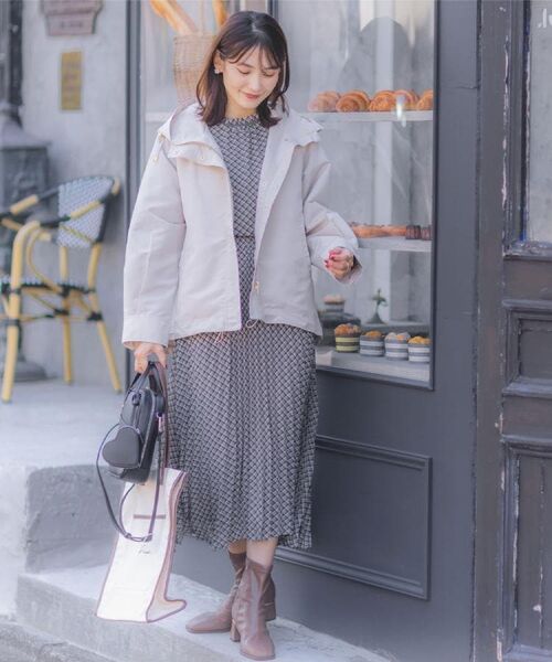 ITS'DEMO / イッツデモ レザーブルゾン・ジャケット | 【撥水／花粉防止／手洗い可】キルトライナー付きマウンテンパーカー | 詳細3