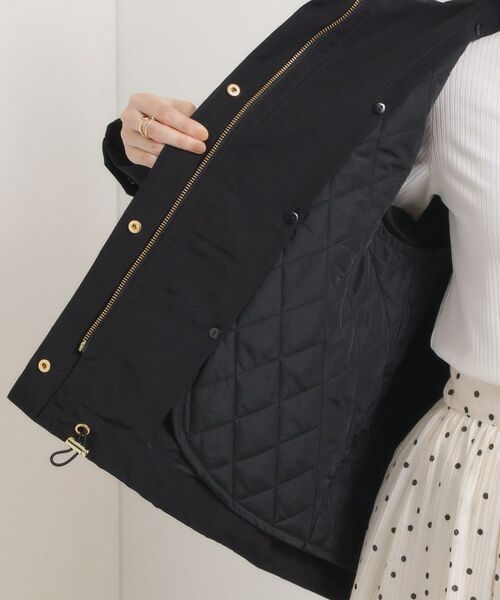 ITS'DEMO / イッツデモ レザーブルゾン・ジャケット | 【撥水／花粉防止／手洗い可】キルトライナー付きマウンテンパーカー | 詳細9