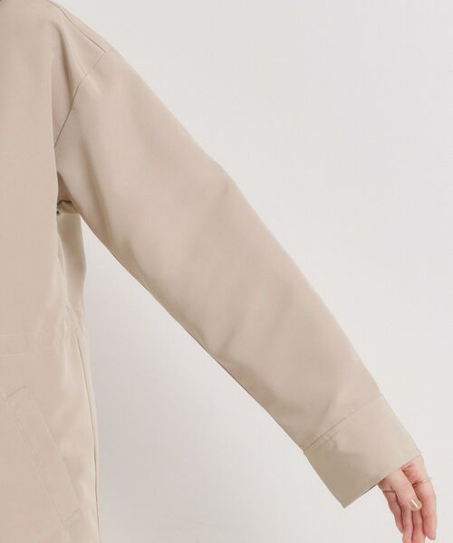 ITS'DEMO / イッツデモ レザーブルゾン・ジャケット | 【撥水/花粉防止/手洗い可】ボアライナー付きミディ丈マウンテンパーカー | 詳細28