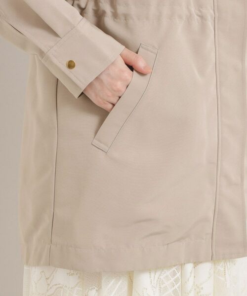 ITS'DEMO / イッツデモ レザーブルゾン・ジャケット | 【撥水/花粉防止/手洗い可】ボアライナー付きミディ丈マウンテンパーカー | 詳細29