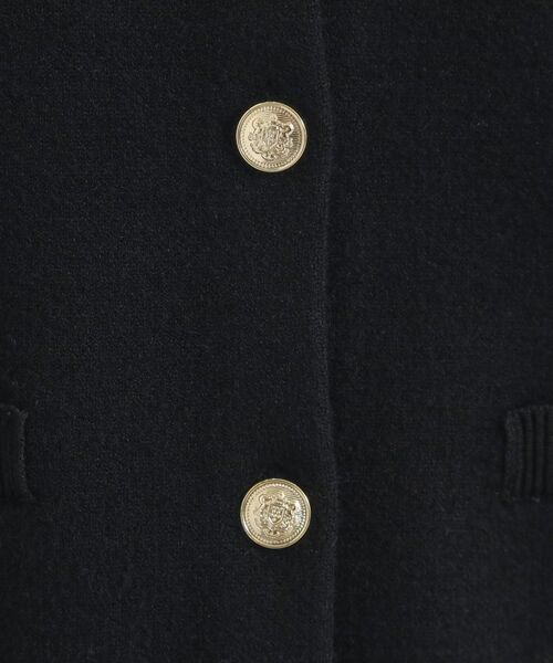 ITS'DEMO / イッツデモ ノーカラージャケット | 【手洗い可】ニットジャケット | 詳細10