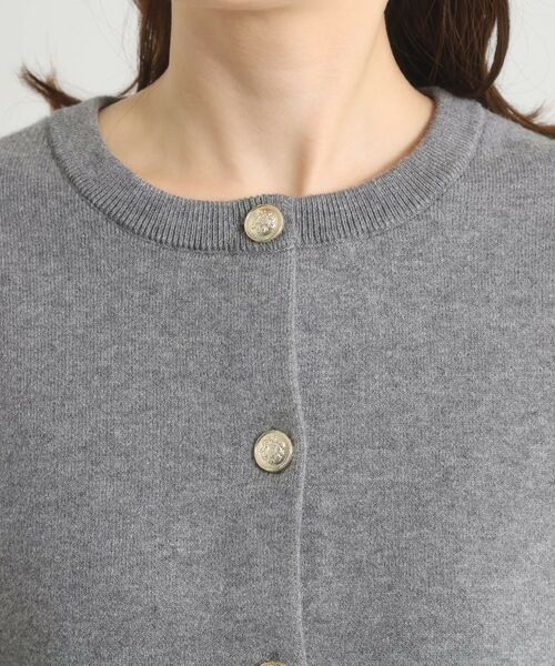 ITS'DEMO / イッツデモ ノーカラージャケット | 【手洗い可】ニットジャケット | 詳細18