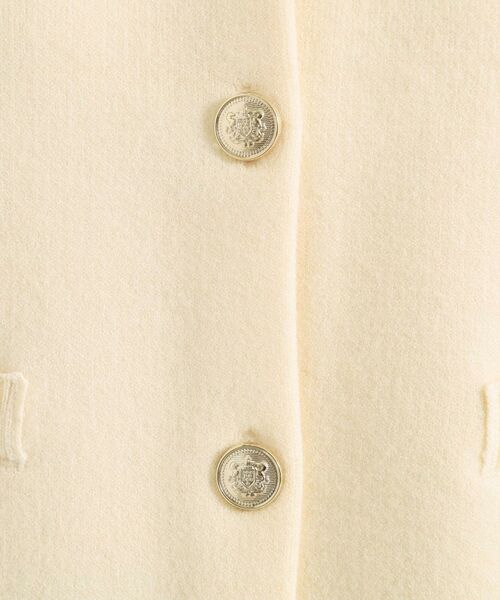 ITS'DEMO / イッツデモ ノーカラージャケット | 【手洗い可】ニットジャケット | 詳細6