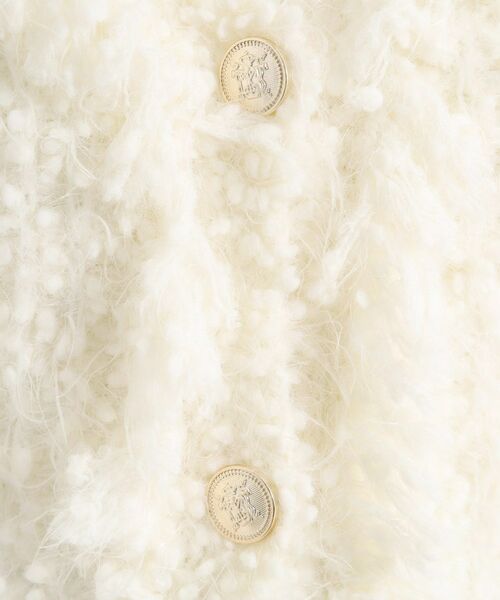 ITS'DEMO / イッツデモ ノーカラージャケット | ファンシーヤーンニットジャケット | 詳細4