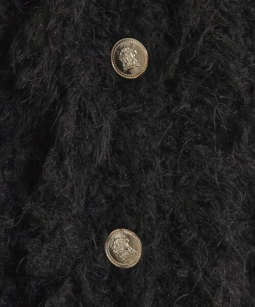 ITS'DEMO / イッツデモ ノーカラージャケット | ファンシーヤーンニットジャケット | 詳細8