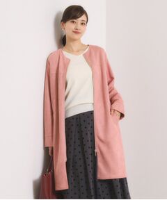 ITS'DEMO / イッツデモ その他アウター | カットスエード調コート