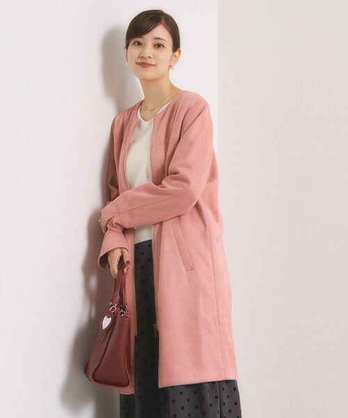 ITS'DEMO / イッツデモ その他アウター | カットスエード調コート | 詳細10