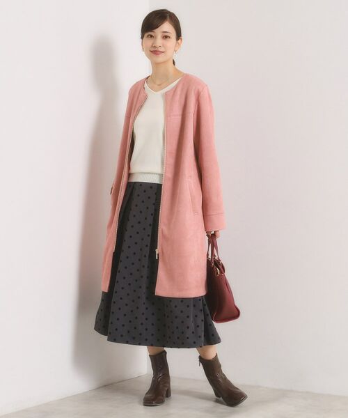 ITS'DEMO / イッツデモ その他アウター | カットスエード調コート | 詳細11