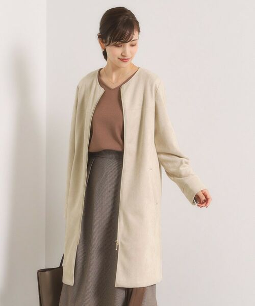 ITS'DEMO / イッツデモ その他アウター | カットスエード調コート | 詳細2