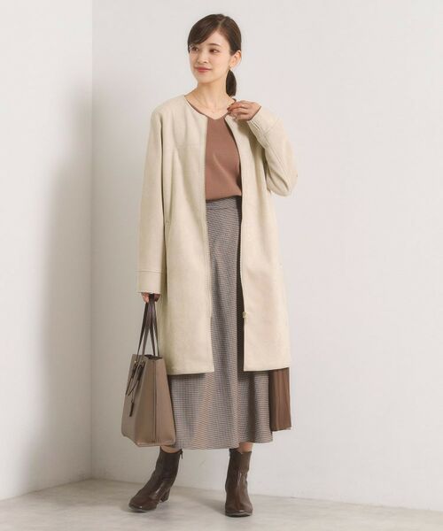 ITS'DEMO / イッツデモ その他アウター | カットスエード調コート | 詳細3