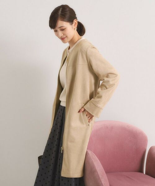 ITS'DEMO / イッツデモ その他アウター | カットスエード調コート | 詳細6