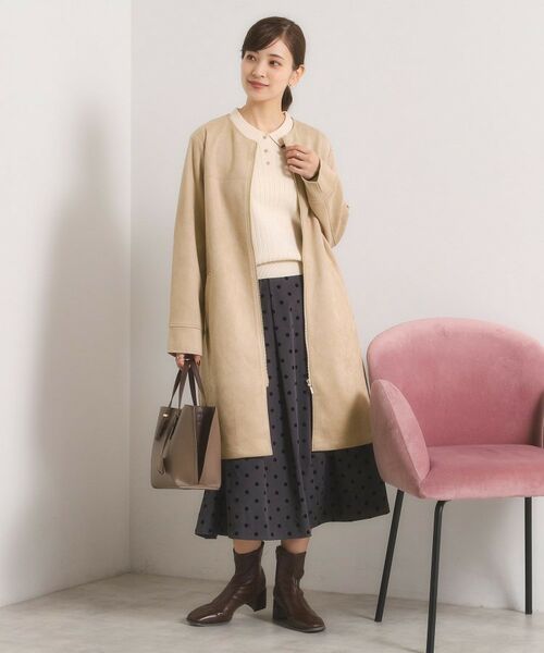 ITS'DEMO / イッツデモ その他アウター | カットスエード調コート | 詳細8