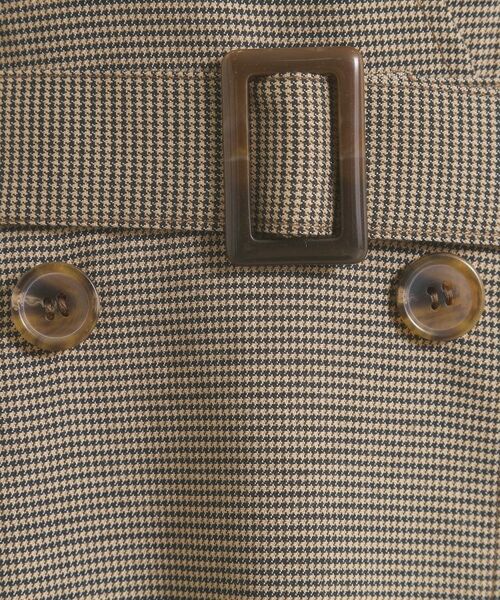 ITS'DEMO / イッツデモ ミニ丈・ひざ丈ワンピース | 【手洗い可】チェック柄ジャンスカ | 詳細13