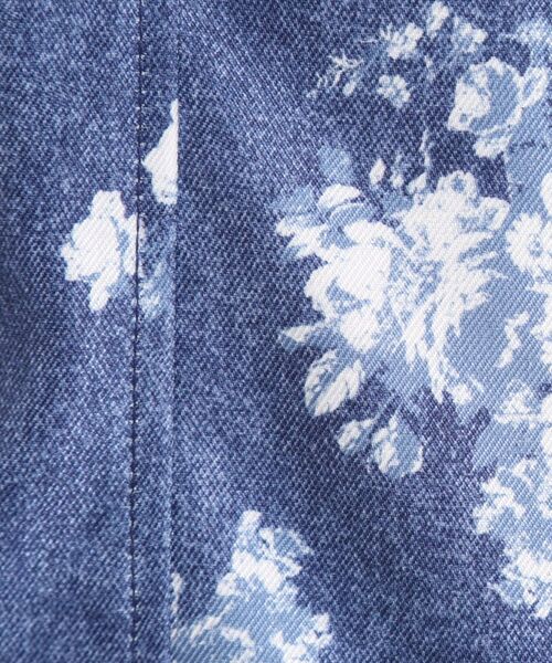 ITS'DEMO / イッツデモ ミニ丈・ひざ丈ワンピース | 【手洗い可】デニム風ジャンスカ | 詳細12