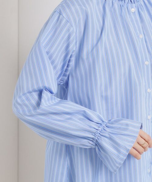 ITS'DEMO / イッツデモ シャツ・ブラウス | 【洗濯機OK】スタンドフリルブラウス | 詳細19