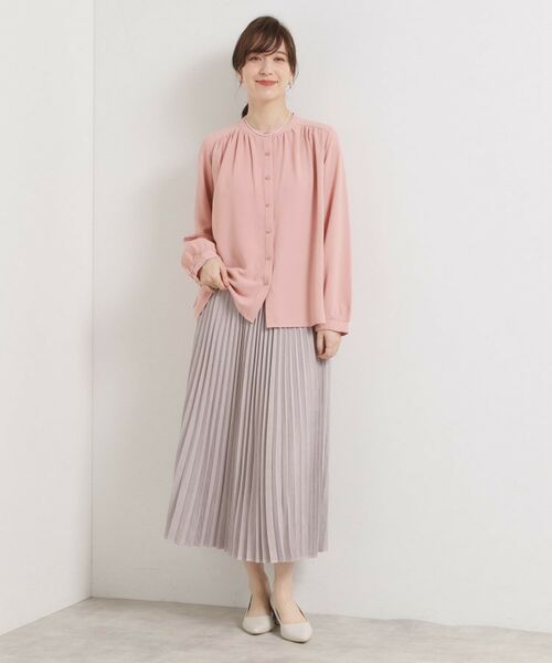 ITS'DEMO / イッツデモ シャツ・ブラウス | 【手洗い可】前開きブラウス | 詳細13