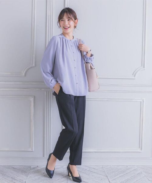 ITS'DEMO / イッツデモ シャツ・ブラウス | 【手洗い可】前開きブラウス | 詳細2