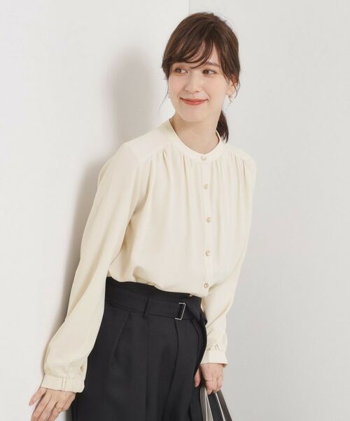 ITS'DEMO / イッツデモ シャツ・ブラウス | 【手洗い可】前開きブラウス | 詳細4