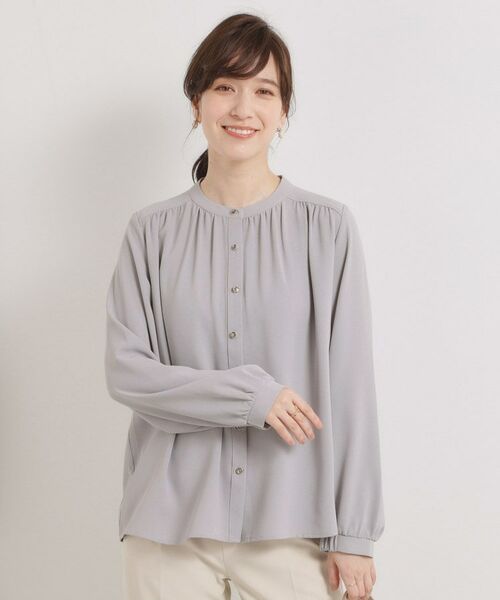 ITS'DEMO / イッツデモ シャツ・ブラウス | 【手洗い可】前開きブラウス | 詳細7