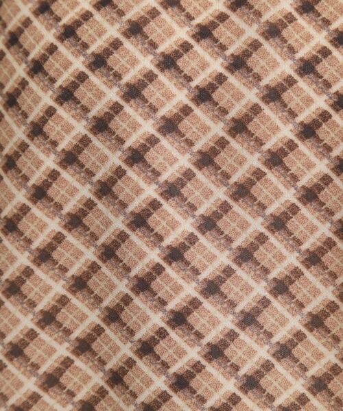 ITS'DEMO / イッツデモ シャツ・ブラウス | 【手洗い可／セットアップ可】チェックスタンドフリルブラウス | 詳細11