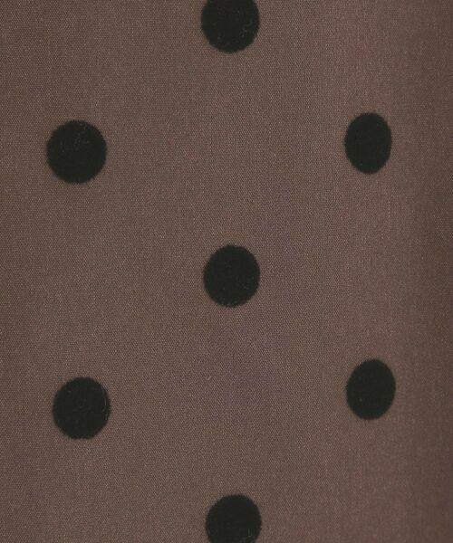 ITS'DEMO / イッツデモ スカート | 【手洗い可】フロッキードットスカート | 詳細15