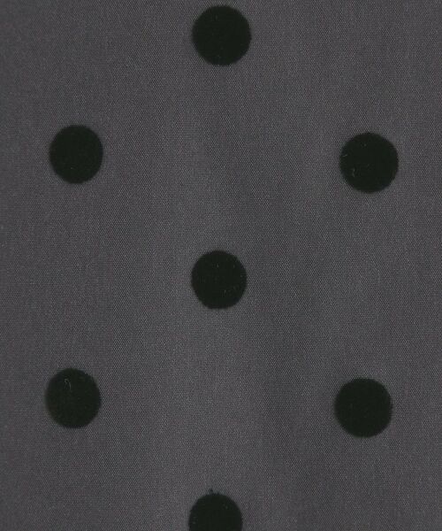 ITS'DEMO / イッツデモ スカート | 【手洗い可】フロッキードットスカート | 詳細7