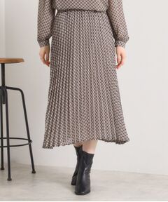 ITS'DEMO / イッツデモ スカート | 【手洗い可／セットアップ可】チェックプリーツスカート