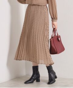 ITS'DEMO / イッツデモ スカート | 【手洗い可／セットアップ可】チェックプリーツスカート