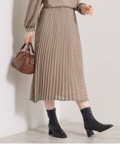 ITS'DEMO / イッツデモ スカート | 【手洗い可／セットアップ可】チェックプリーツスカート