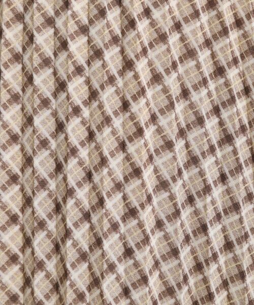 ITS'DEMO / イッツデモ スカート | 【手洗い可／セットアップ可】チェックプリーツスカート | 詳細13