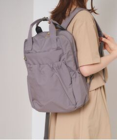 ITS'DEMO / イッツデモ リュック・バックパック | 【A4／11ポケット】ふんわり軽量撥水リュック