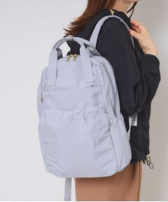 ITS'DEMO / イッツデモ リュック・バックパック | 【A4／11ポケット】ふんわり軽量撥水リュック