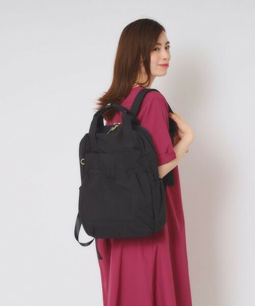 ITS'DEMO / イッツデモ リュック・バックパック | 【A4／11ポケット】ふんわり軽量撥水リュック | 詳細2