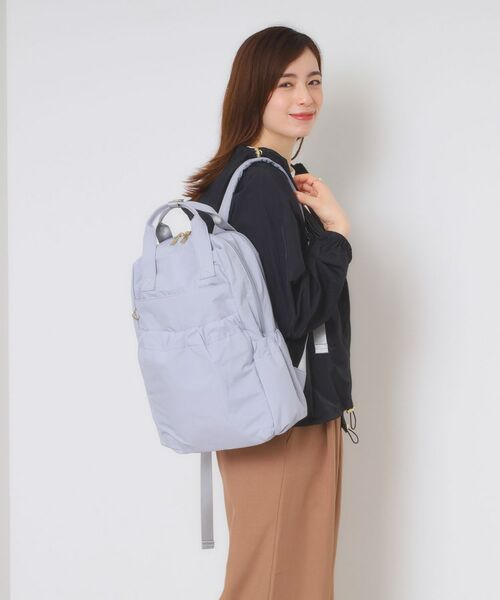 ITS'DEMO / イッツデモ リュック・バックパック | 【A4／11ポケット】ふんわり軽量撥水リュック | 詳細3