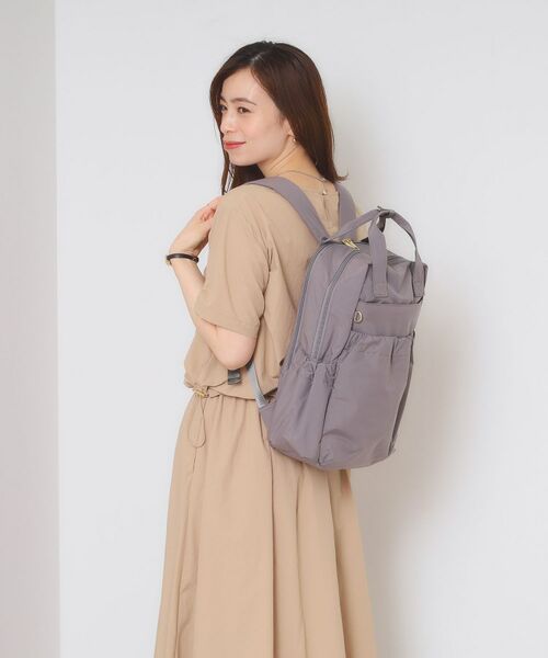 ITS'DEMO / イッツデモ リュック・バックパック | 【A4／11ポケット】ふんわり軽量撥水リュック | 詳細5