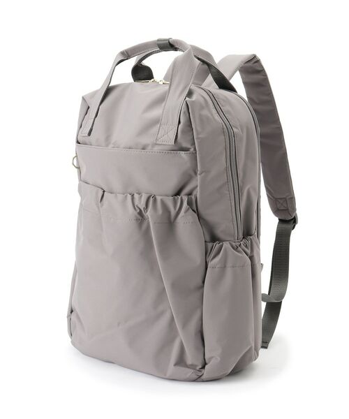 ITS'DEMO / イッツデモ リュック・バックパック | 【A4／11ポケット】ふんわり軽量撥水リュック | 詳細9