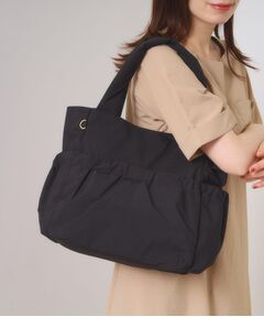 ITS'DEMO / イッツデモ トートバッグ | 【A4／9ポケット】ふんわり軽量撥水トート