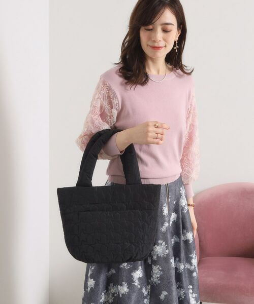 ITS'DEMO / イッツデモ トートバッグ | 星柄キルトミニトート | 詳細1