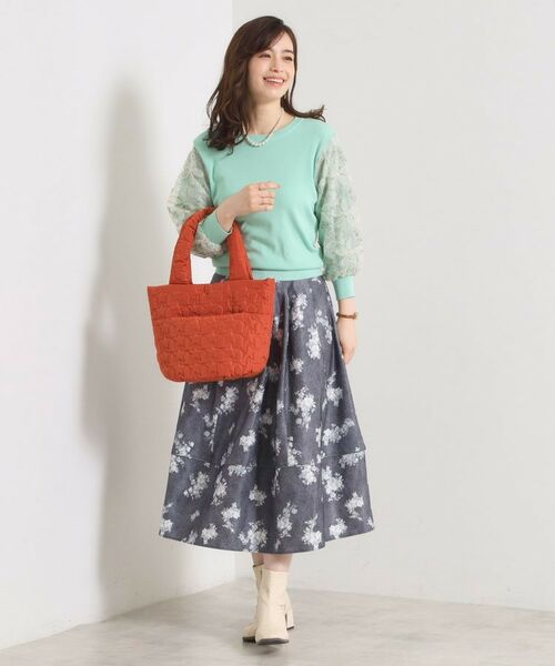 ITS'DEMO / イッツデモ トートバッグ | 星柄キルトミニトート | 詳細6