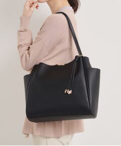 ITS'DEMO / イッツデモ トートバッグ | 【通勤】タッセル付き変形A4トート