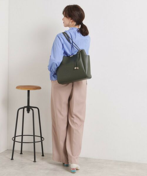 ITS'DEMO / イッツデモ トートバッグ | 【通勤】タッセル付き変形A4トート | 詳細4