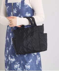 ITS'DEMO / イッツデモ トートバッグ | 【7ポケット】キルト2WAYトート