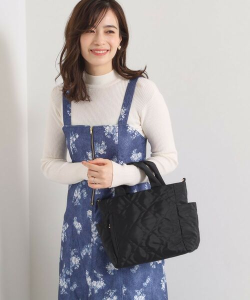 ITS'DEMO / イッツデモ トートバッグ | 【7ポケット】キルト2WAYトート | 詳細1