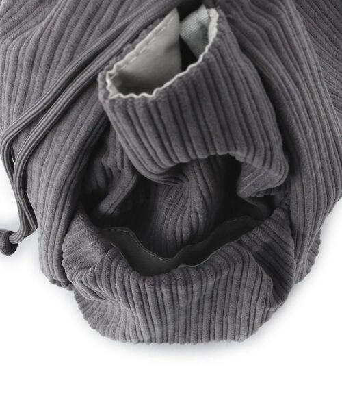 ITS'DEMO / イッツデモ トートバッグ | 【A4対応】コーデュロイ巾着トート | 詳細20