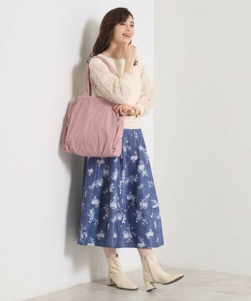 ITS'DEMO / イッツデモ トートバッグ | 【A4対応】コーデュロイ巾着トート | 詳細7