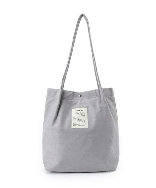 ITS'DEMO / イッツデモ トートバッグ | 【A4対応】スエードハンドルタックトート | 詳細12